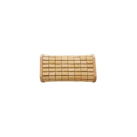 Coussin repose-tête en bambou pour sauna, repose-tête en bois - Accessoire de sauna pour se détendre à la maison, salle de sport, saunas, spas, salles de vapeur (1/5)