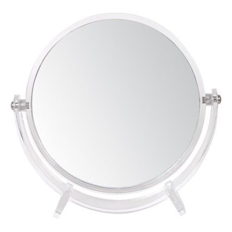 Miroir grossissant sur pied FIRENZE Gris MSV (1/3)