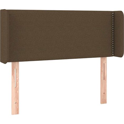 Maison Exclusive - Cabecero de tela gris oscuro 103x16x78/88 cm (1/5)