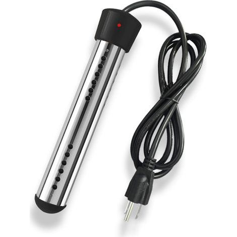 Chauffe-eau instantané électrique submersible portable de 1500 W pour seau de piscine (1/5)