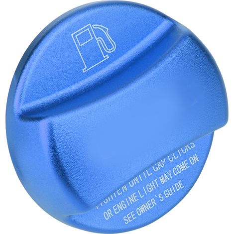 Ornement capuchon réservoir essence auto universel BMW (Bleu) (1/5)