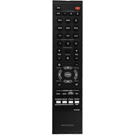 Replace FSR145 ZR15250 Remote Control for Yamaha MusicCast Sound Bar Remote Control FSR145 ZR15250 Y (1/5)