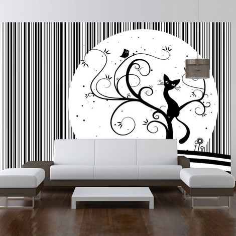 Papier peint la mélodie du chat IIi - 150 x 105 cm