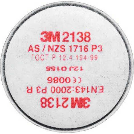 3M Partikelfilter mit Aktivkohle 10 Stk