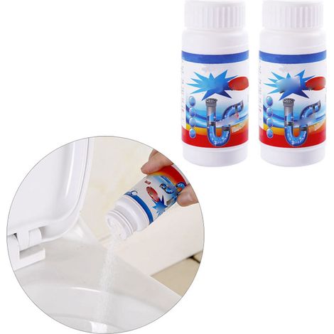 5Pcs déboucheur canalisations puissant poudre nettoyage tuyaux pour évier cuisine toilettes outil (1/5)