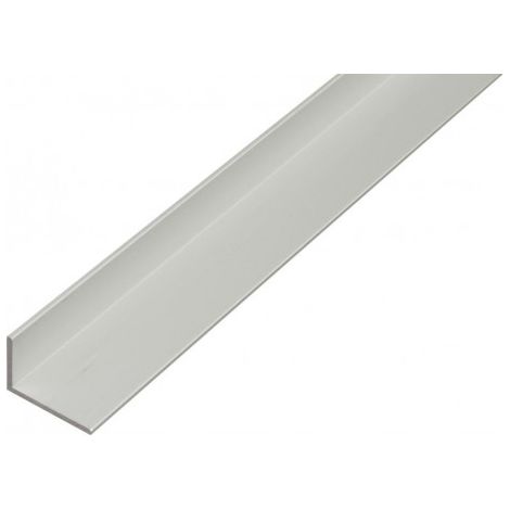 Profilé d'angle en aluminium anodisé 60x25x2mm – Longueur 2m – Résistance accrue pour applications de construction et décoration – Alberts