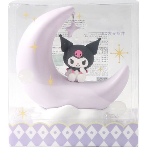 Lumière douce Veilleuse Croissant Lune LED Blanc Chaleureux Décoration Maison Lapin Cartoon (1/5)