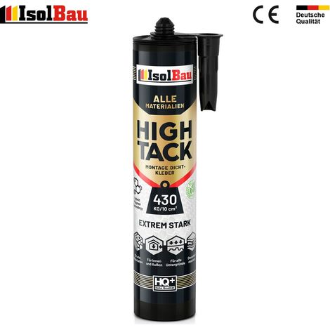Montagekleber High Tack 530g Hybrid Polymer Dichstoff Baukleber 430kg/10cm² (1/5)