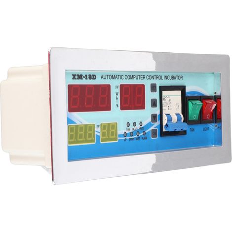Contrôleur d'incubateur à œufs, éclosoir automatique, thermostat de température et d'humidité pour poussins et canards, 110 V (1/5)