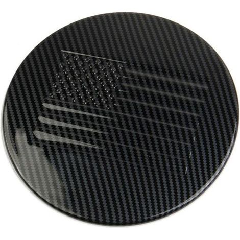 Bouchon de réservoir d'essence et garniture de bouchon de réservoir d'essence en fibre de carbone pour la Mustang 2024
