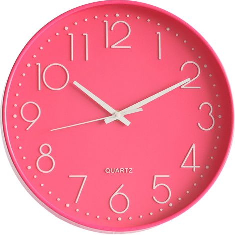 Horloge murale moderne de 30 cm pour salon, maison, bureau, école (1/5)