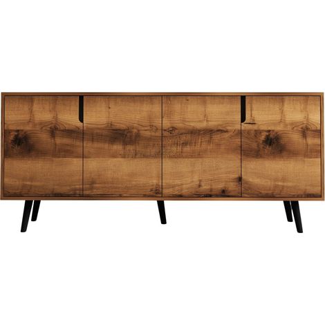 Credenza in legno "Latina" - 180 x 45 x 80 cm - Marrone