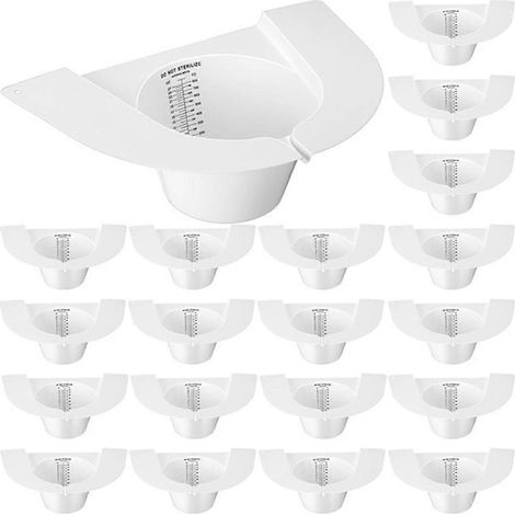 20 chapeaux collecteurs d'urine pour toilettes (1/5)