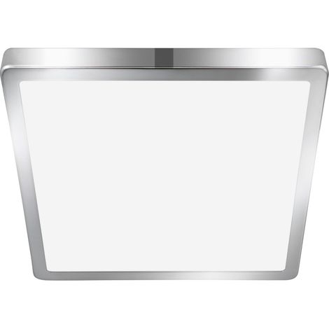 Eglo LED Aufbauleuchte Fueva 5 chrom 28,5 x 28,5 cm neutralweiß Deckenlampen & Kronleuchter (1/3)