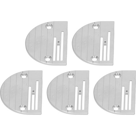 Ensemble de 5 pièces d'accessoires universels robustes pour plaques à aiguilles de type B avec trois rangées de plaques à aiguilles, adaptés aux machines à coudre industrielles. (1/5)