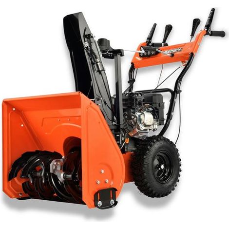 FUXTEC Benzin Schneefräse FX-SF2196 mit 196ccm (5,5 PS) 4-Takt-Motor - 61 cm Räumbreite, 51 cm Räumhöhe &11m Auswurfweite – E-Start, 4 Vorwärtsgänge & 1 Rückwärtsgang – schwenkbarer Auswurfschacht (1/5)