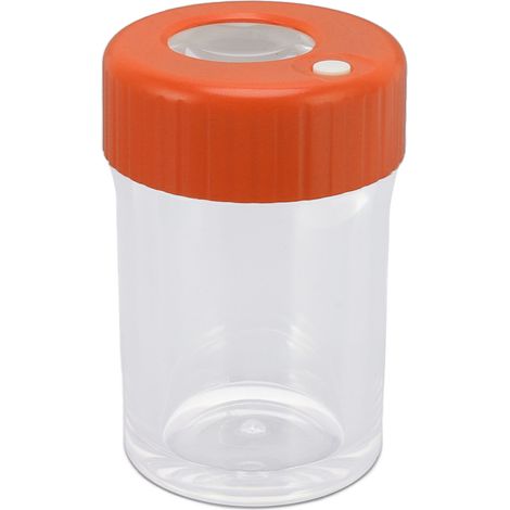 Bocal loupe multifonctionnelle, étanche et portable, avec éclairage LED pour tabac et oranges. (1/5)