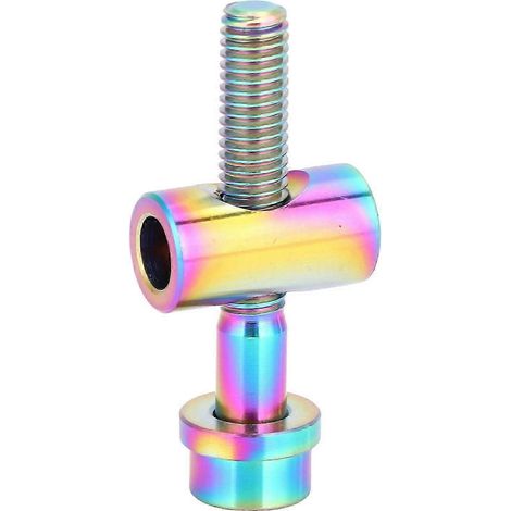 Vis à tête ronde M5x30 3540 mm en alliage de titane pour tige de selle de vélo, arc-en-ciel M5x30 Smart (1/5)