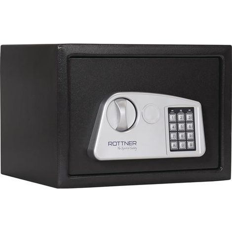 Caja fuerte para muebles Júpiter 3 250x350x280mm Cerradura electrónica Fbd.9kg ROTTNER (1/2)