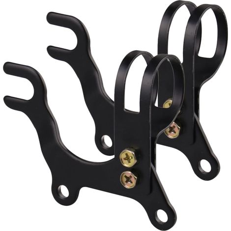 Kit de conversión de freno de disco para bicicletas Black Rider, kit de actualización para 2 piezas. (1/4)