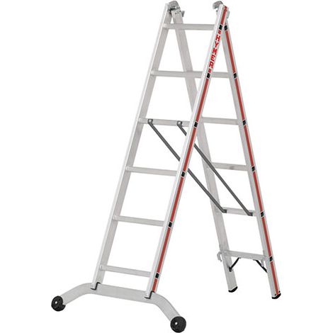 Scala componibile a pioli 2x6 - Lunghezza 2.95m - 604512