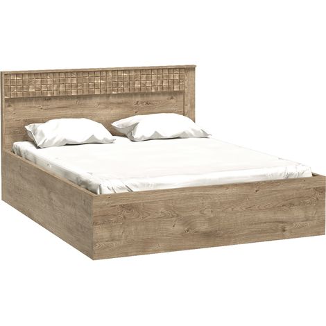 Schlafzimmer Bettgestell, 160x200cm Liegefläche in Eiche NUSCO-161 (1/5)