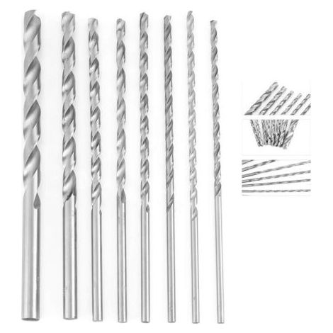 Forets Hélicoïdaux, 8Pcs HSS Micro Drill Forets Bits Métrique Outils De Forage Foret 4-10mm en Acier Rapide 4mm, 4.2mm, 4.5mm, 5mm, 5.2mm, 6mm, 8mm, 10mm Drill Setdengyank (1/5)