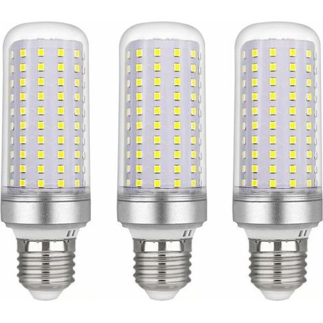 Ampoule Led E27 Maïs 30w, AC175-265V, Blanc Froid 6000K 2500LM, Non Dimmable, 300W Ampoule Halogène Équivalent, Ampoule Maïs Led pour Lustres, Plafonniers, Lampes de Table et Lampadaires, Lot de 3 (1/5)