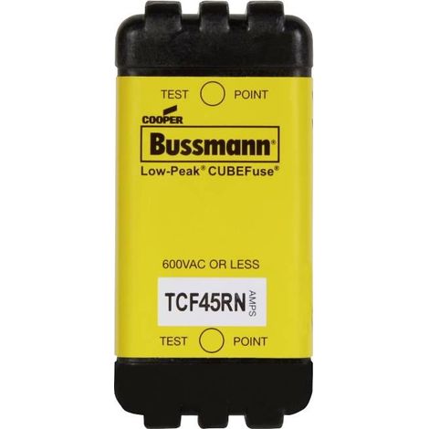 Eaton TCF45RN Cartouche-fusible monophasé 1 pôle 45 A 600 V 1 pc(s) X558722