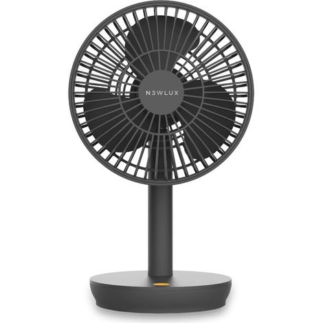 Newlux Ventilador de Sobremesa Negro USB Desk W300 (1/5)