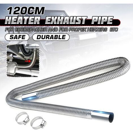 Pot d'échappement inox 120cm (1/5)