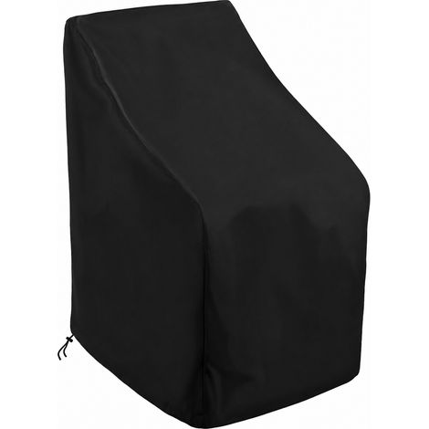 Housse de protection pour chaise et banc de jardin 4 places 190 x 66 x 63/89 cm polyester noir 190 66 63 89 1 kg – Livraison gratuite (1/5)