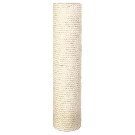 FENOPLASTICATronc de rechange en sisal - pour arbres à chat - ø 9 × 40 cm - avec tige filetée (M8 x 80) et deux vis (M8 x 40) - 43991 (1/5)