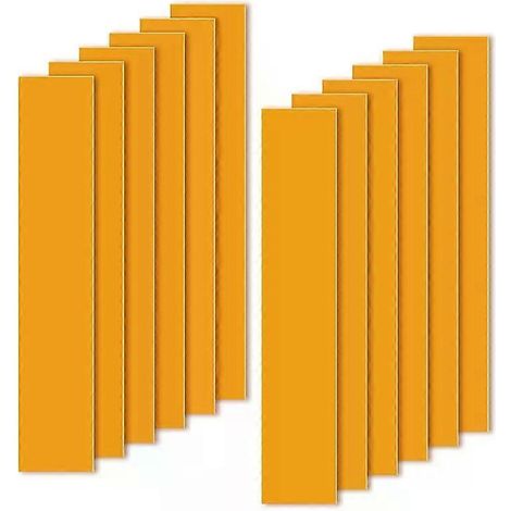 M-Modern - Lot de 12 rubans de menuiserie à jeu nul pour des coupes plus précises à la scie à onglets. Insert à jeu nul pour le positionnement et la découpe du bois. (1/4)