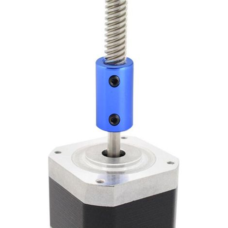 Accouplement flexible en aluminium 5x8mm pour moteur pas à pas, pièce d'imprimante 3D (1/5)