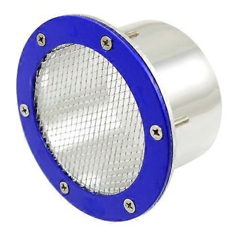 XH-UN017 Décoration universelle pour entrée d'air en aluminium modifié pour voiture (bleu) ( )