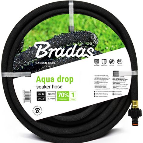 Goccia acqua 1/2" - 7,5 m WAD1/2075 Bradas 2564