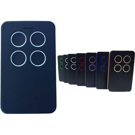 Fernbedienung für automatische Türen mit rollierenden und festen Mehrfrequenzcodes (1/2)