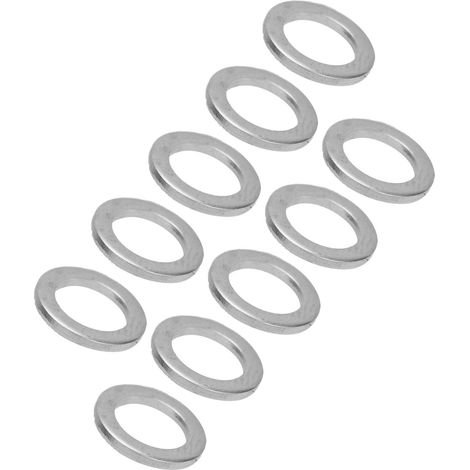 Edelstahl-Unterlegscheiben 6 x 9 mm, 60 Stück, Wartungszubehör-Set, Edelstahl-Unterlegscheiben mit 6 mm Innendurchmesser und 9 mm Außendurchmesser, Heimwerker-Set (1/5)