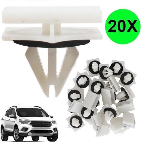 20 clips de fixation pour garnitures de portières intérieures, accessoires de style et de remplacement pour GM, Chevrolet et Ford - JXLGV (1/5)
