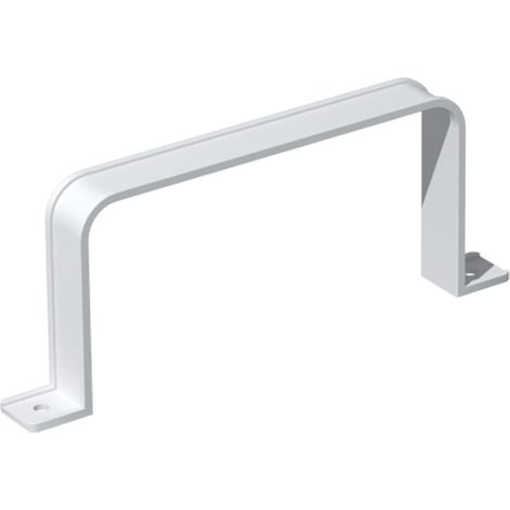 fixation pour conduit plat pvc rigide - 110 x 55 mm - lot de 3