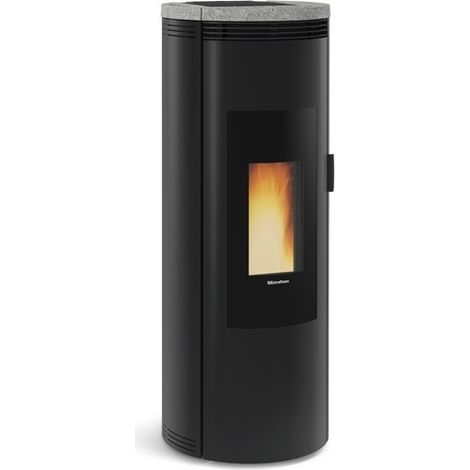 Extraflame – Poêle à granulés ventilé étanche 8.8 kW – Évacuation arrière – Rendement 92.6% – Volume de chauffe 230 m3 – Fonction Confort