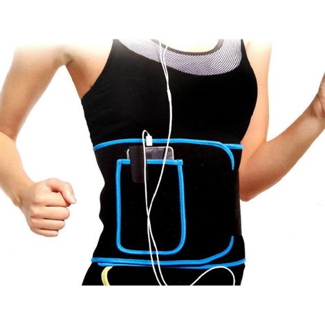 TRADE SHOP - Fascia Corsetto Lombare Ortopedico Elastico + Tasca Portacellulare 53250a -