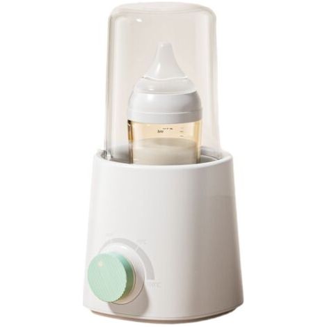 Préparateur-Chauffe Biberon/Petits pots, Distributeur d'eau à Température Exacte, Instantané, Rapide, Fonction Bain Marie, Amovible