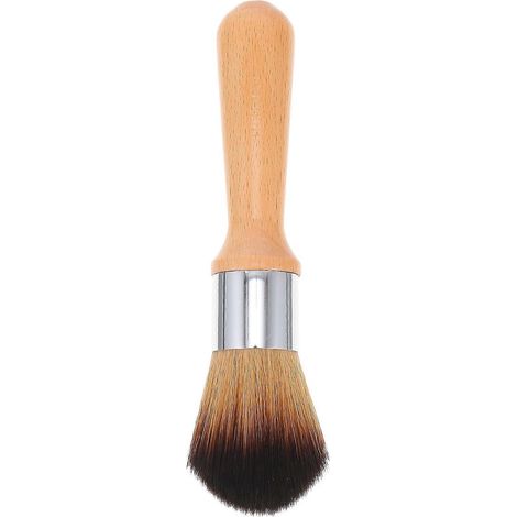 Brosse de nettoyage à manche en bois pour instruments de musique en jade-15.5X2.7CM-Assorted Color (1/3)