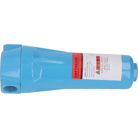 Filtre à air compresseur sécheur sans fuite filetage net carter renforcé réservoir filtre air compresseur classe P 015 (DN20 3/4po) déshydratation (1/5)