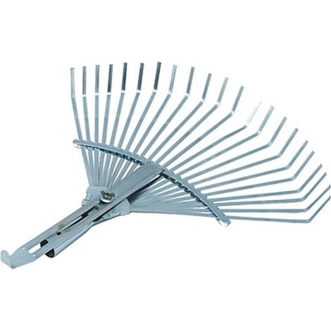 Râteau à Feuilles Ajustable 270-460 mm - Utilisation Pratique et Efficace - Idéal pour le Jardinage - Beast (1/5)