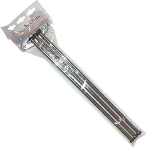 Godonnier Porta-asciugamani Moderno Cromo 44x11 cm