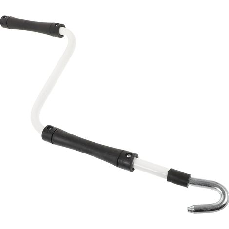 Manivelle de store 50 cm avec poignée en métal, manivelle manuelle pour toits de pergola rétractables et stores de protection solaire en extérieur. (1/5)