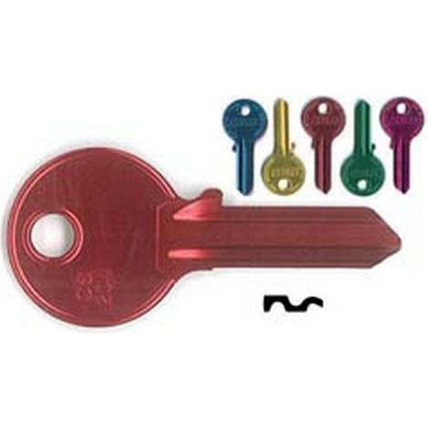 10PZ chiavi cilindri 4 spine grandi cs204u cs204u ultralite 5 colori assortiti